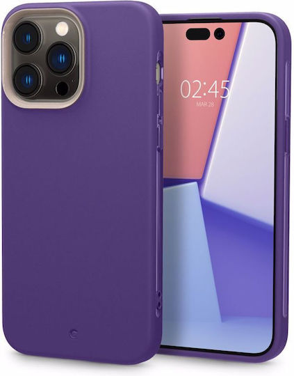 Spigen Cyrill Ultra Color Mag Back Cover Σιλικόνης 2mm Taro (iPhone 14 Pro)