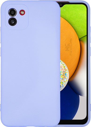 Sonique Back Cover Σιλικόνης Λιλά (Galaxy A03)