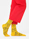 Happy Socks Șosete Beatles Lines Galbene