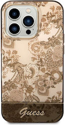 Guess Porcelain Collection White / Ochre (iPhone 14 Pro Max) Guess Porcelain Collection White / Ochre (iPhone 14 Pro Max)