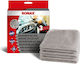 Sonax Cloths Microfiber Polishing Car 340gsm Gray 40x40cm 3pcs