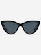 Hawkers Cosmo Woman Sunglasses with Black Horn-Rimmed Frame Dark Polarized HKRS4054