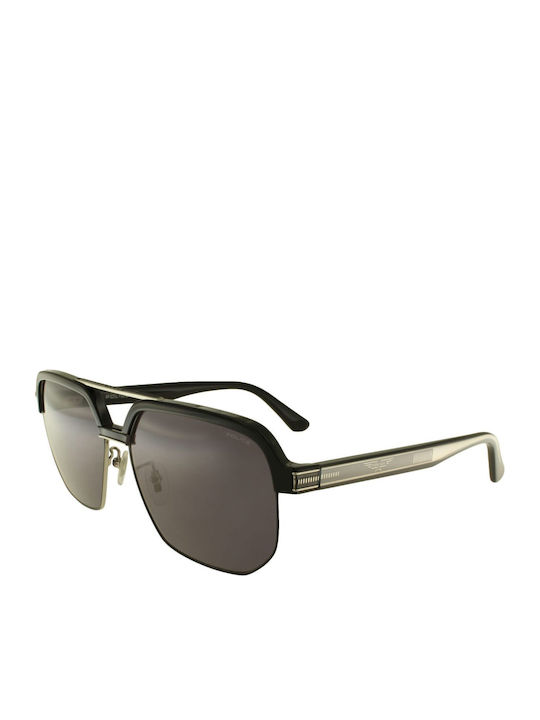 Police Origins Hero 1 Unisex Sunglasses with Gray Frame and Gray Lens SPLF11 083