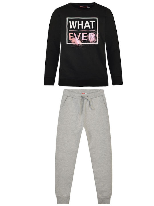 Energiers Kids Sweatpants Set Black 2pcs