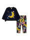 Tuc Tuc Kids Set with Leggings Winter 2pcs Navy Blue