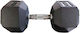 Luxury Fitness L00301 Hexagon Dumbbell 1 x 32.5kg