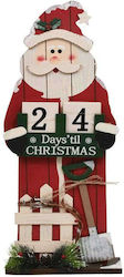 Fylliana Calendar Advent Calendar Κόκκινο 23x7x57cm