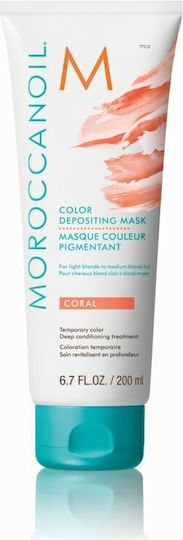 Moroccanoil Mască Deținatoare De Culoare Color Mask Coral 200ml