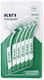 Kin Interdental Μεσοδόντια Βουρτσάκια με Λαβή 0.9mm Πράσινα 6τμχ