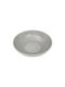 Plate Shallow Ceramic Gray with Diameter 20cm