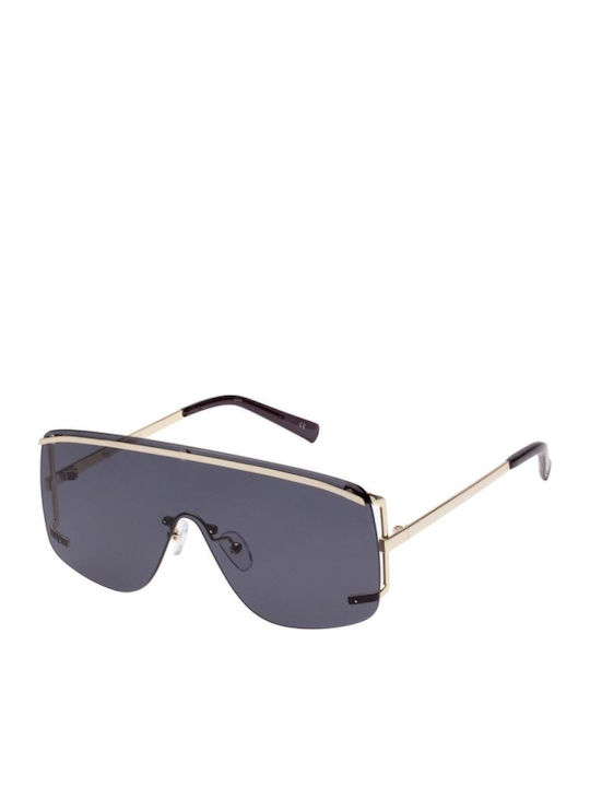 Le Specs Elysium Unisex Sonnenbrille mit Gold M...