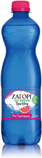 Zagori Газирано Бутилирана вода с аромат на Pink Grapefruit 1x0.5лт