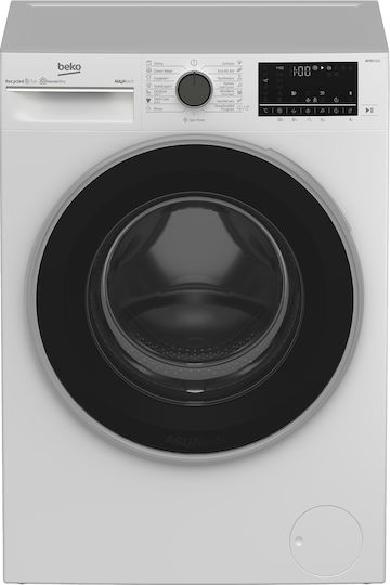 Beko Πλυντήριο Ρούχων 9kg με Τεχνολογία Ατμού 1400 Στροφών B5WFU79418WB