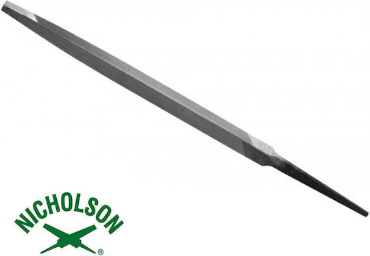 Nicholson Tools 07418 File Metal No.4 Slim Triangle Without Handle