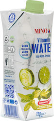 Minoa Water Vitamin Water with Flavor Lime, Αγγούρι και Μέντα 1x0.75lt