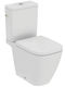 Ideal Standard I.Life B Rimless Wall-Mounted Toilet and Flush that Includes Soft Close Cover White