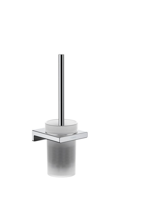 Hansgrohe 41752000 Badezimmer-Mülleimer Silber