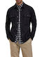 Selected Men's Shirt Overshirt Long Sleeve Cotton Black