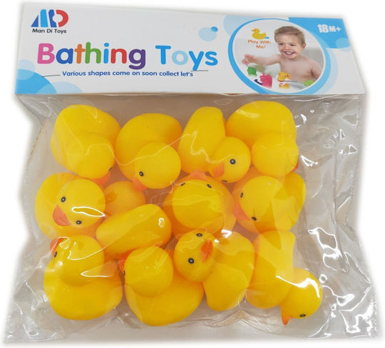 Blue Toys Rațe de baie pentru 18++ luni 12buc