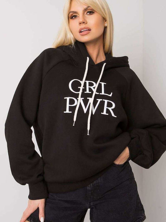 Ex Moda X Women's Hooded Sweatshirt Black