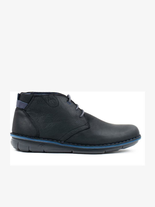 Fluchos Кожени Мъжки ботуши Desert Black