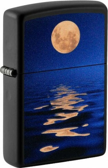 Zippo Moon Sunset Brichetă Rezistentă La Vânt Cu Flacără Multicoloră