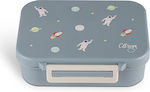 Spaceship Kids Lunch Plastic Box 0.5lt Gray