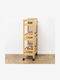 5Five Metallic Kitchen Trolley 3 Tiers Brown 45.3x22x80cm