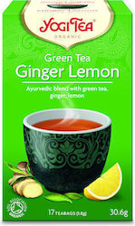 Yogi Tea Πράσινο Τσάι Ginger Lemon 17 Φακελάκια 30.6gr Yogi Tea Πράσινο Τσάι Ginger Lemon 17 Φακελάκια 30.6gr