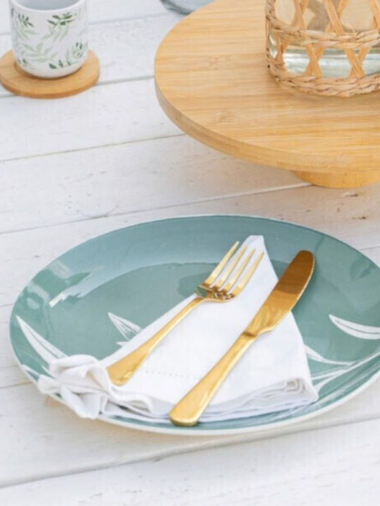 Secret de Gourmet Geschirrset Keramik Grün 18Stück