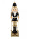 Zen Collection Weihnachts-Nussknacker Gold aus Kunststoff Höhe 23cm.