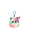 TY Keychain Squishy Beanies Fabric Teddy Bear