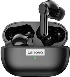 Lenovo LP1S Pro In-ear Bluetooth Handsfree Headphone Sweat Resistant and Charging Case Black