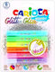 Carioca Glitter Fluo Neon Multicolour Glitter Glue 10.5ml Set 6pcs 96-408