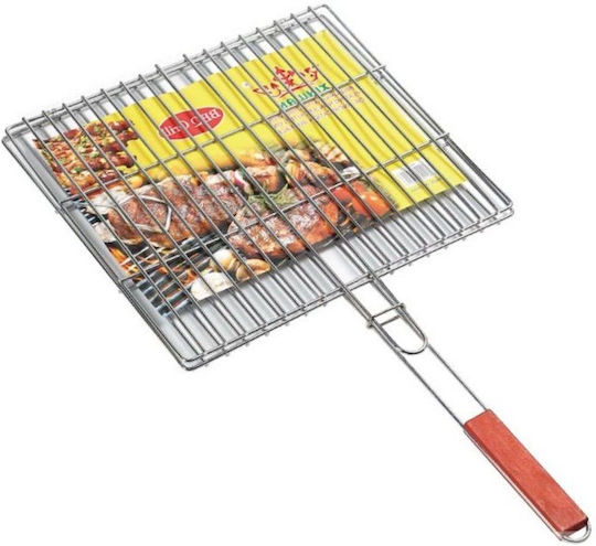 Vltools MD-002 Διπλή Μεταλλική Σχάρα Ψησίματος Αντικολλητική 35x40εκ.