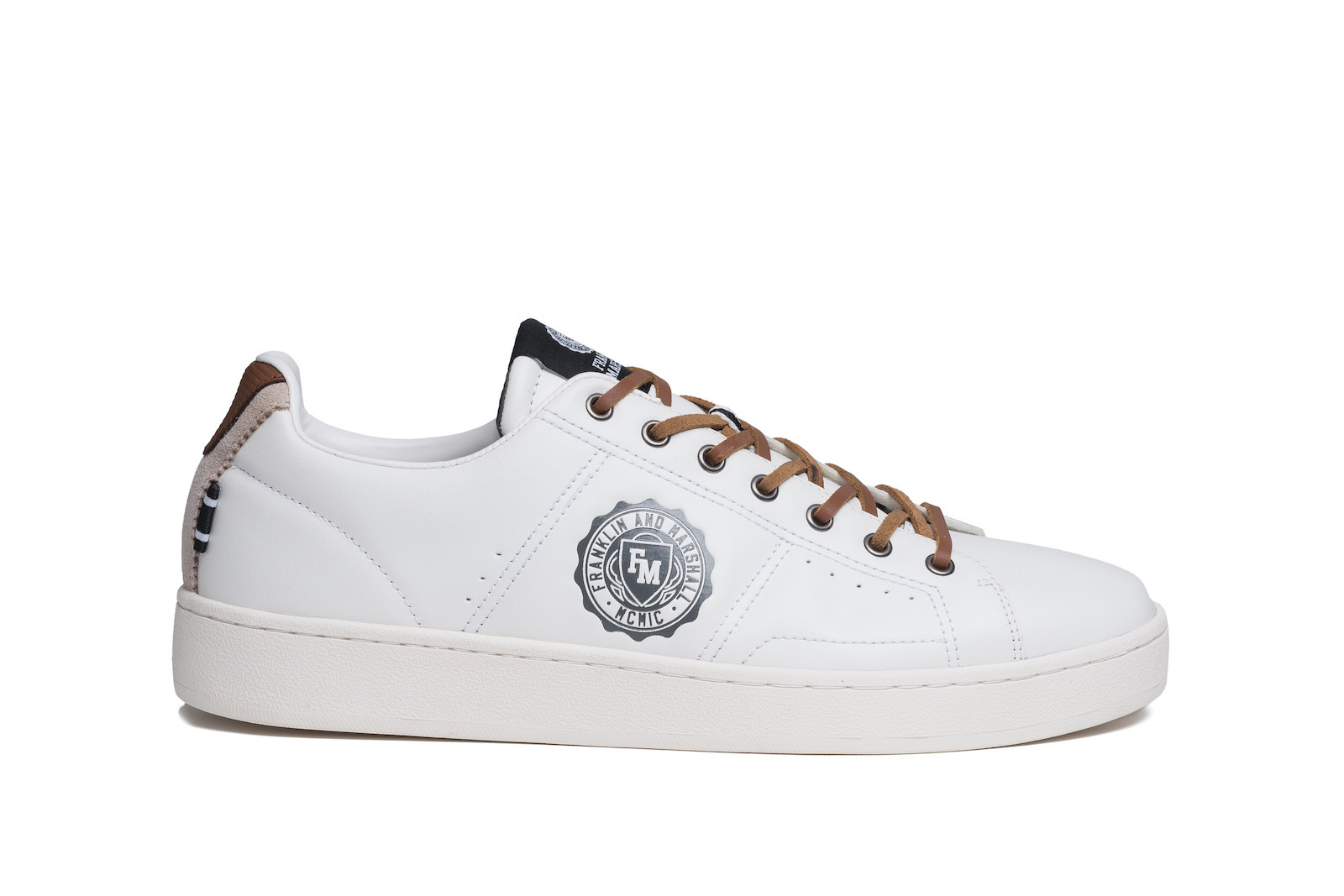 Franklin & Marshall Sigma Choise Ανδρικά Sneakers Λευκά FHIG0022S-1620 ...