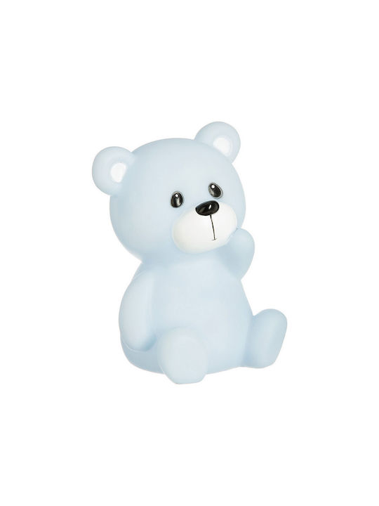 Atmosphera Kinder Dekorative Lampe Blau 10x9x14εκ.