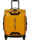 Samsonite Ecodiver Βαλίτσα Ταξιδίου Καμπίνας Υφασμάτινη Κίτρινη με 4 Ρόδες Ύψους 55εκ.
