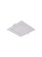 V-TAC Platz Vertieft LED Panel 18W mit Natürliches Weiß Licht 4000K