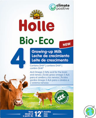 Holle Milchnahrung Bio Cow Milk 4 Glutenfrei für 12m+ 600gr