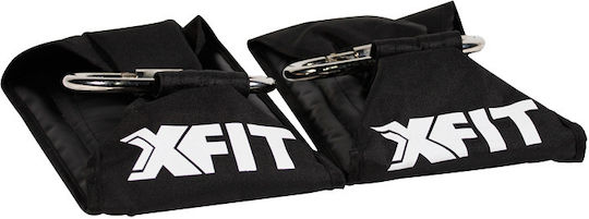 X-FIT 42118 Δέστρες Κοιλιακών 2τμχ AB Sling Μαύρες