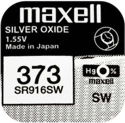 Maxell 373 SR916SW Μπαταρία Silver Oxide SR68 1.55V Maxell 373 SR916SW Μπαταρία Silver Oxide SR68 1.55V
