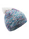 Hitec Pom Pom Beanie Γυναικείος Σκούφος με Rib Πλέξη
