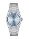 Tissot PRX Watch with Silver Metal Bracelet