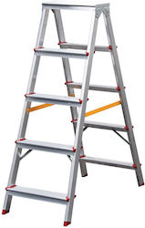 Bormann Pro BHL9035 Leiter Aluminium mit 2x4 Stufen