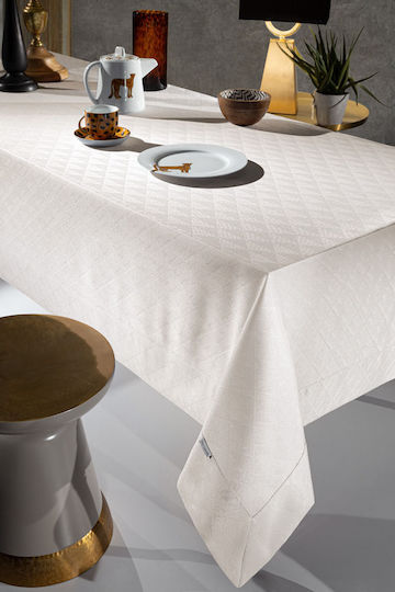 Guy Laroche Tischtuch Motion Ivory 160x220cm