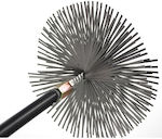 Round Metallic Chimney Cleaning Brush AMD025-029 Ø300mm