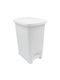 Waste Bin Waste Plastic with Pedal White 60lt 1pcs