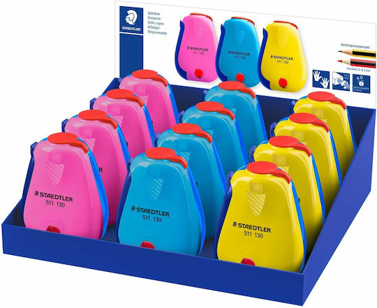 Staedtler Plastic Ascuțitoare Butoiaș (Culori diverse) 1buc