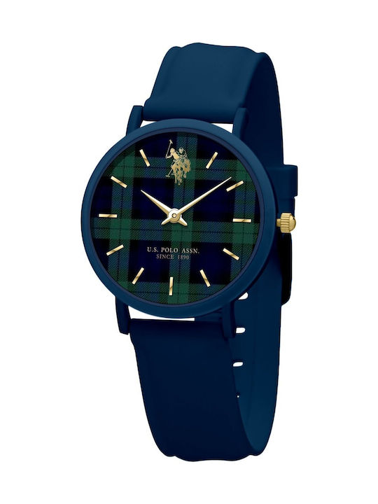 U.S. Polo Assn. Remy Women's Watch with Blue Ru...